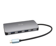 I-TEC USB-C Metal Nano Travel Dock HDMI VGA LAN czytnik SD PD 100W - 590186 - zdjęcie 1